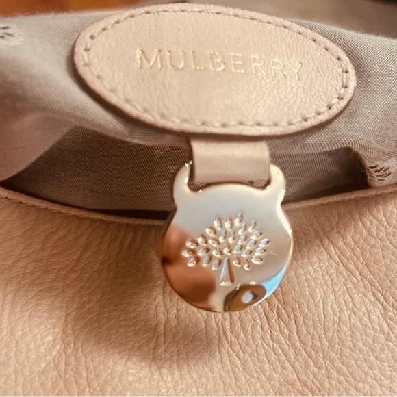 Mulberry Alexa Extra Large Blush Pink Leather Satchel & Crossbody Handbag - Picture 5 of 13